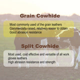 932℉/500°C Heat Resistant gloves, Intra-FIT Cowhide Foundry Gloves for Fireplace,Welding,BBQ,Grill,Furnace,Fire Pit,Blacksmith