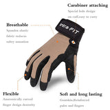 Intra-FIT Climbing Gloves Rope Gloves,Perfect for Rappelling Rescue Rock/Tree/Wall/Mountain Climbing,Adventure,Outdoor Sports