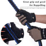 Intra-FIT Climbing Gloves Rope Gloves,Perfect for Rappelling Rescue Rock/Tree/Wall/Mountain Climbing,Adventure,Outdoor Sports