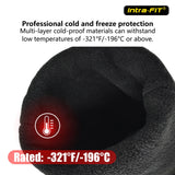 '-321℉/-196℃ Freezer/Cryogenic Gloves,Dry Ice Leather Gloves for Cold Storage