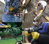 Intra-FIT ARC FLASH Safety Gloves,Cut-Resistant Goat Skin with Kevlar Stitching & Para-Aramid Liner for Work,Handling,Driving