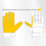 Intra-FIT Needle Puncture & Thorn Proof Gloves,Level 3 Needlestick Resistant Work gloves for Garden & Animal Handling