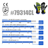 Intra-FIT Heavy-duty Rescue Extrication Glove Impact, Protection, Super Dexterity 5, EN388:2016 4544FP; ANSI CUT LEVEL A8