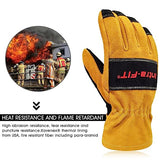 Intra-FIT Structural Fire Fighter Glove, 3D Curved Fingers, NFPA Certified