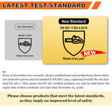 Intra-FIT Chainsaw Gloves Multi-Layer Protection on Left Hand, Safety Forestry Work Gloves in Water Resistant Cowgrain Leather, Class 2, Latest Standard EN ISO 11393-4, EN 388: 3132X